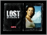 Serial, Lost, Zagubieni, Evangeline Lilly, zdjęcie, ramka