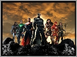 Liga sprawiedliwości - Justice League, Postacie