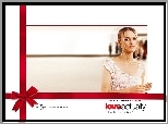 Love Actually, Keira Knightley, biała, sukienka