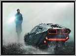 Blade Runner 2049 - Łowca androidów, Ryan Gosling, Samochód