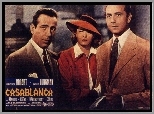 Casablanca, Paul Henreid, Ingrid Bergman, Humphrey Bogart
