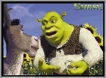 Shrek 1, osioł, Shrek