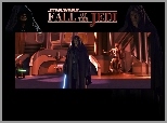Star Wars, Hayden Christensen, płaszcz, laser, schody