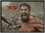 300, miecz, trupy, Gerard Butler