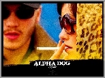 Alpha Dog, kobieta, papieros, mężczyzna