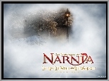 The Chronicles Of Narnia, zima, las, latarnia, napis