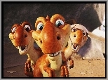 Dinozaury, Maluchy, Skorupki, Epoka Lodowcowa 3, Ice Age