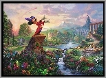 Disney, Thomas Kinkade, Myszka Miki, Malarstwo