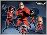 Rodzice, dzieci, Iniemamocni, The Incredibles