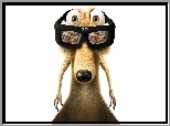 Epoka lodowcowa, Ice Age, Wiewiór, Okulary
