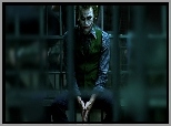 Film, Mroczny Rycerz, Joker, Cela, Kraty