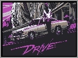 Film, Drive, Ryan Gosling, Samochód