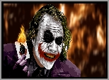 Grafika, Film, Batman Dark Knight, Mroczny rycerz, Joker