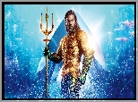 Film, Aquaman, Aktor, Jason Momoa, Trójząb