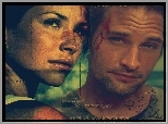 Serial, Lost, Zagubieni, Josh Holloway, Evangeline Lilly