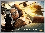 Flyboys, pilot, dwupłat, wybuch
