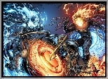 Ghost Rider, Pomienie, Walka