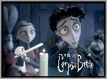 Gnijąca Panna Młoda, Corpse Bride, Świeczka, Postacie