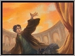 Harry Potter, Rysunkowy, Czarodziej