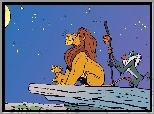 Król Lew, The Lion King, pawian, gwiazdy