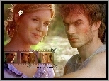 Filmy Lost, Ian Somerhalder, Maggie Grace, stokrotka