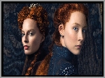 Film, Maria królowa Szkotów, Mary Queen of Scots, Kobiety, Aktorki, Margot Robbie, Saoirse Ronan