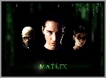 Matrix,twarze,Neo,Morfeusz,Trinity