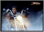 motocykl, dym, Ghost Rider, Nicolas Cage