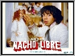 Nacho Libre, Hector Jimenez, lalka, napis