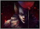 Klaun Pennywise, Balon, Film, To, It, Paintography