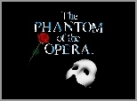 tytuł, Phantom Of The Opera, róża, maska