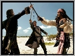 piraci_z_karaibow_2, Orlando Bloom, Johnny Depp, szabla, piraci