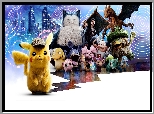 Film, Pokemon Detektyw Pikachu, Kathryn Newton, Justice Smith