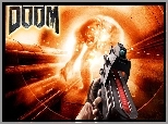 Doom, potwór, karabin