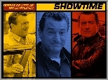 Showtime, kolory, Robert De Niro, napis