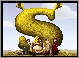 Shrek 1, litera, postacie