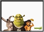 Shrek, osioł, kot, Shrek 2