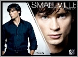 Tajemnice Smallville, Tom Welling, twarz, koszula, elegancki