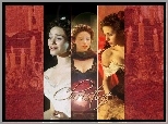 Phantom Of The Opera, loki, świeczki, Emmy Rossum, smutna
