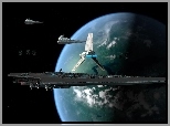 Star Wars, Ziemia, statek, kosmiczny