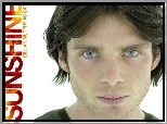 Sunshine, Cillian Murphy, twarz, oczy, napis