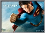 Superman Returns, Brandon Routh, leci, pięść