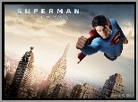 Superman Returns, Brandon Routh, miasto, wieżowce