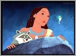 Pocahontas, szop, koliber