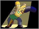 Tańczący, Simpsonowie, The Simpsons, Taniec