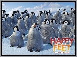 Tupot małych stóp, Happy Feet, śpiewające, pingwiny