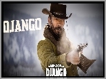 Django Unchained, Jamie Foxx, Pistolet, Western, Kapelusz