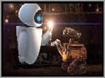 Wall-e, Eva, Roboty