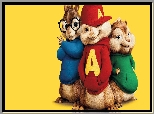 Film, Alvin i wiewiórki, Alvin and the Chipmunks, Trzy, Wiewiórki