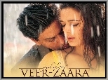 Veer Zaara, deszcz, Preity Zinta, Shahrukh Khan